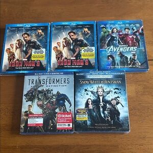 Marvel and Action Movie Blu-ray Collection